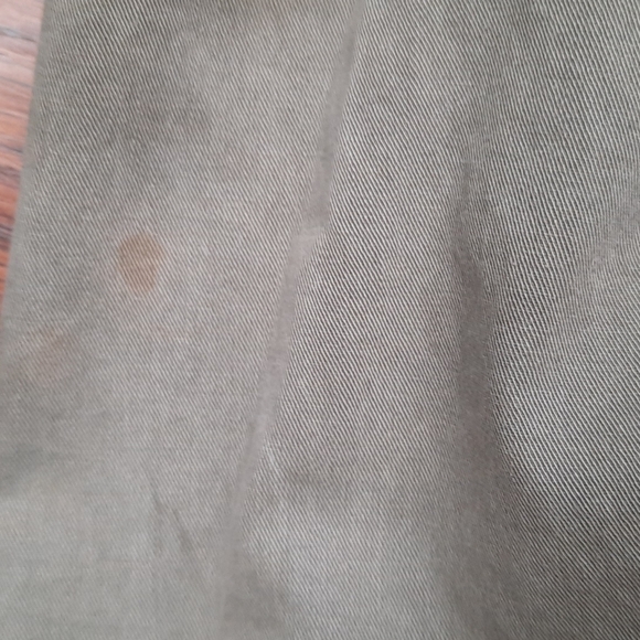 Free People Military Moto Green Lightweight Jacket - Picture 4 of 7